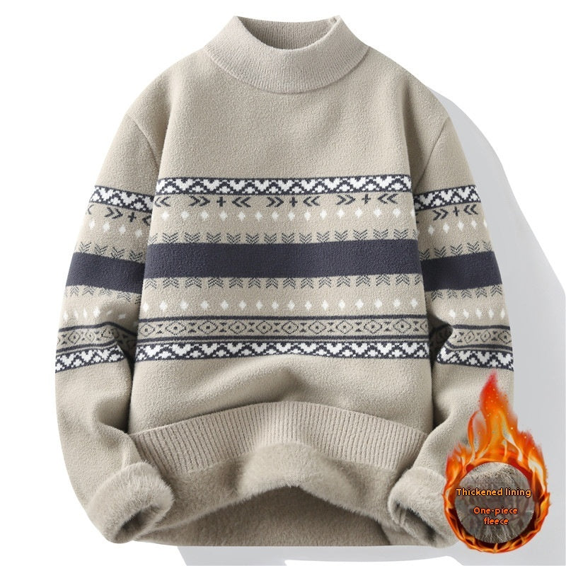 pullover da uomo, autunno inverno, casual, caldo, maglione da uomo - ModaTutto