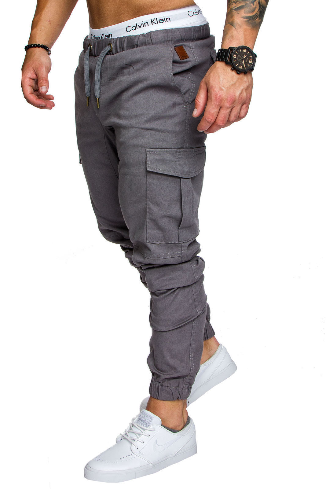 Pantaloni casual in tessuto da uomo - ModaTutto